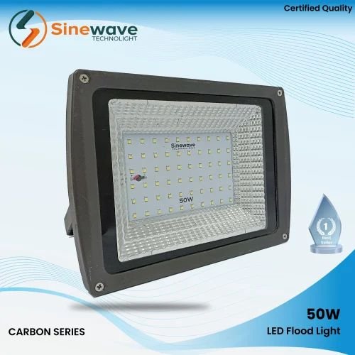 50W LED Flood Light — Carbon